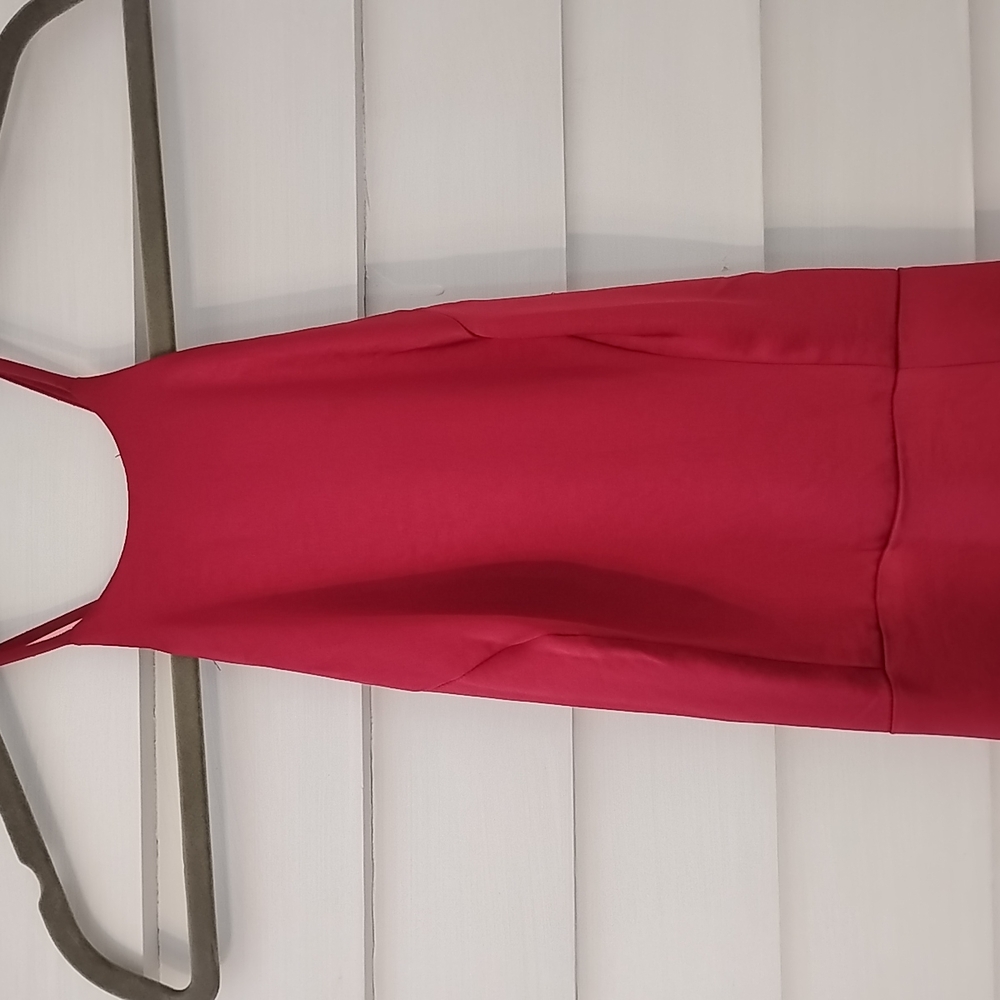 Elegant Red Long Dress